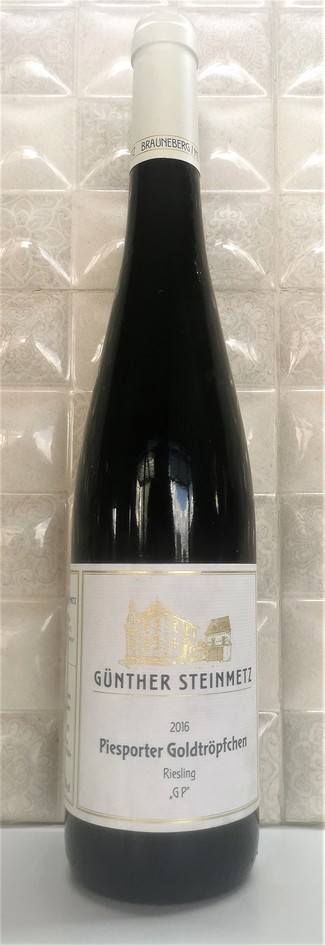 Günther Steinmetz Piesporter Goldtröpfchen Riesling 2016