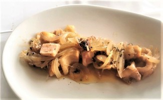 El pulpo encebollado