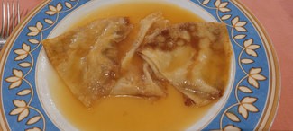 Crepes Suzette flambeadas