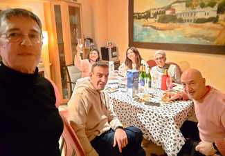 Maravillosa Nochebuena en familia