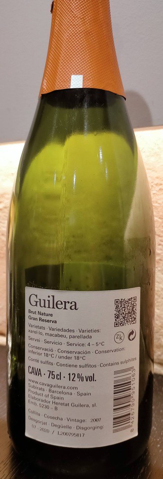 Musivari Gran Reserva Brut Nature 2007