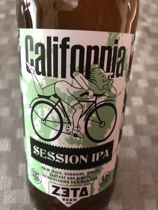 Zeta beer California session ipa