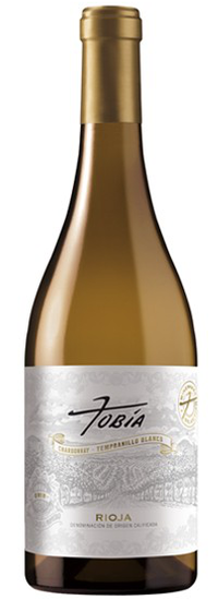 Tobía Selección de Autor Chardonnay y Tempranillo Blanco 2020