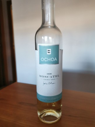 Ochoa Moscatel Vendimia tardía 2020