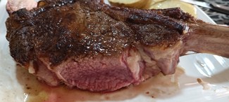 Brutal pieza de carne...