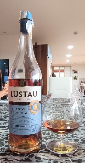 Delicioso brandy de Jerez