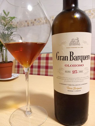 Oloroso Gran Barquero 25 años, DO Montilla-Moriles