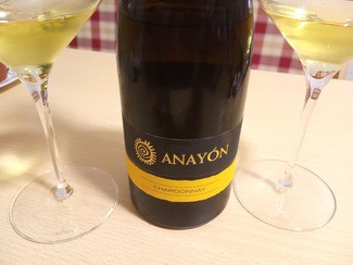 Anayón Chardonnay 2018, DO Cariñena