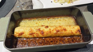 Canelón de asado