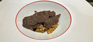 Arroz de trufa melanosporum