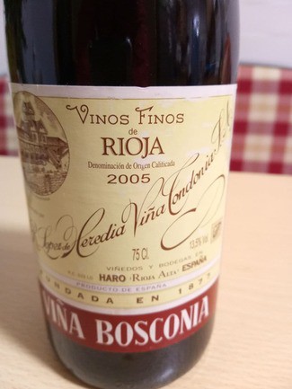 Viña Bosconia Reserva 2005, DO Ca Rioja
