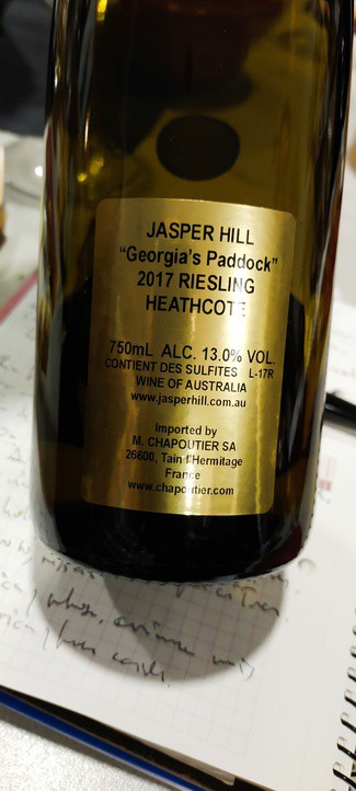 Jasper Hill Georgia Paddock Riesling 2017