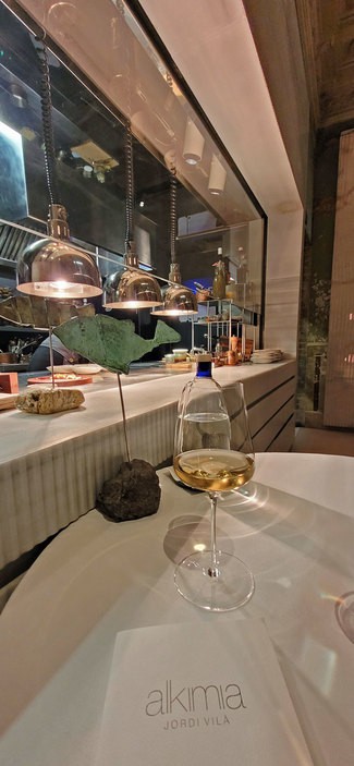 Aperitivo Recaredo Subtil 2017 y situacion de la mesa