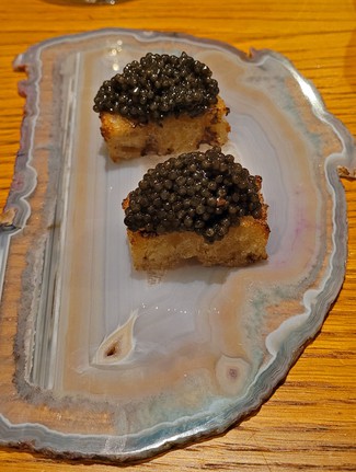 Canapés de caviar