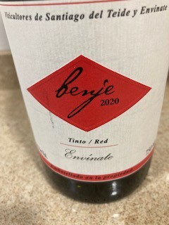 Envínate Benje Tinto 2020