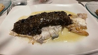 Rodaballo a la brasa