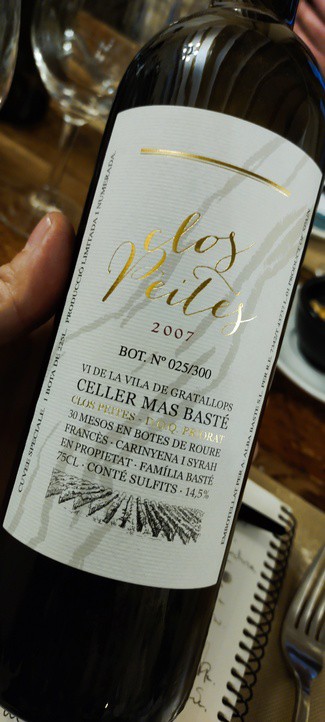 Clos Peites Edición Limitada 2007