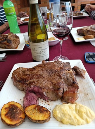 Con el Porterhouse steak de 1 Kg