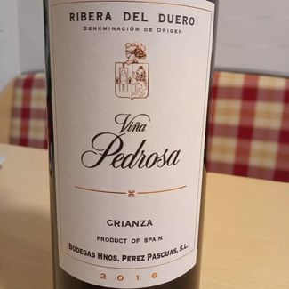 Viña Pedrosa Crianza 2016, DO Ribera del Duero