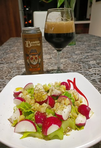 Con la ensaladita de parmesano