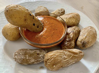 Papas arrugas con mojo picón