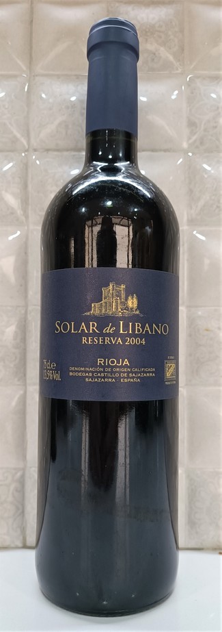 Solar de Libano Reserva 2004