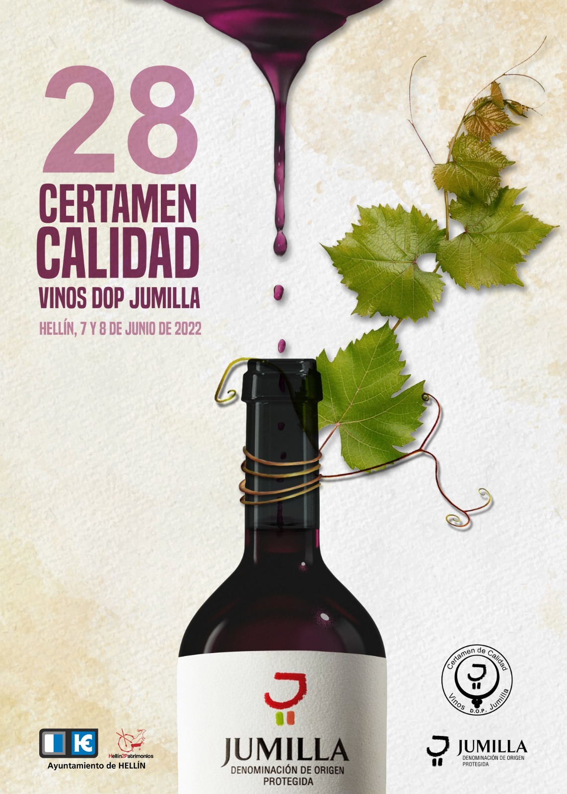 Se presenta el 28 certamen de calidad vinos DOP Jumilla en Hellín