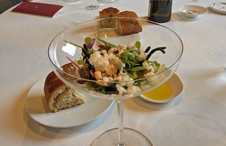 Ensalada de primavera (en lugar del Foie)