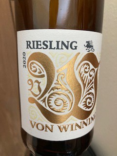Von Winning Riesling Trocken 2020