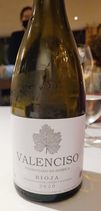 Valenciso fermentado en barrica DOC Rioja 2020