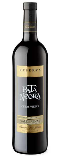 Pata Negra Valdepeñas Cepas Viejas Reserva 2016