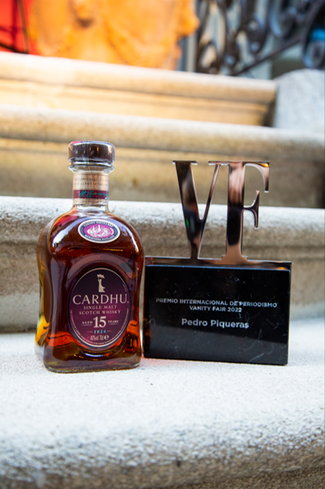 Invitados ilustres, whisky y un enclave exclusivo: Pedro Piqueras recibe el premio Vanity Fair al periodista del año