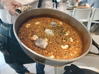 Presentación del arroz