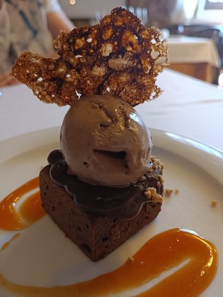 Su versión de la tarta Sacher