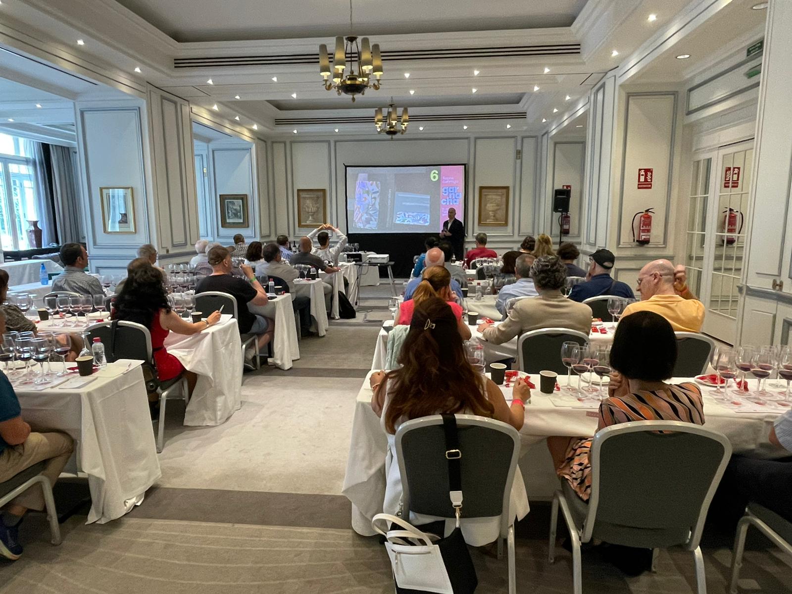 Cata de la D.O. Campo de Borja en Verema Madrid: El Mundo habla Garnacha