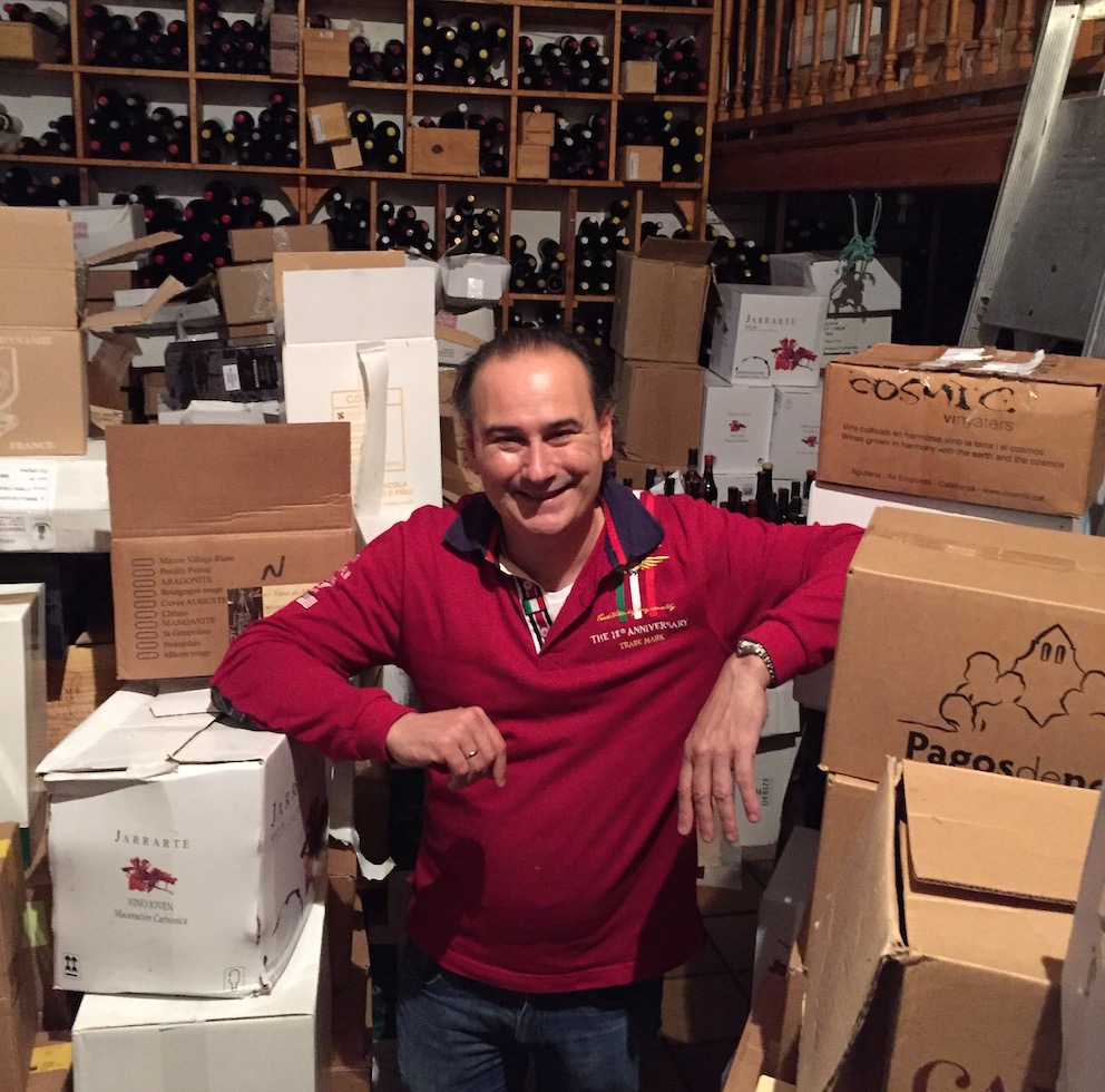 Andrés Conde Laya, La Cigaleña y su pasión por los vinos auténticos