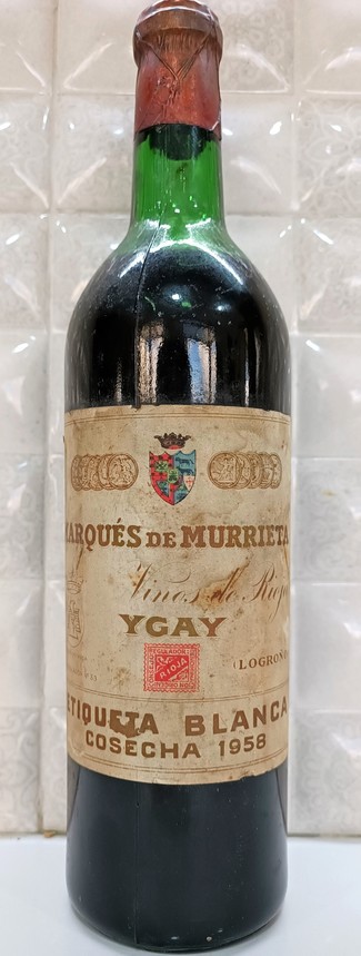 Marqués de Murrieta Etiqueta Blanca 1958