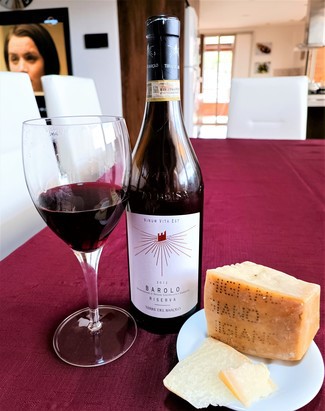 Con el parmesano reggiano