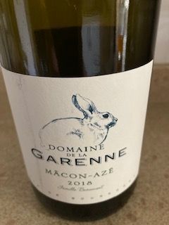 DOMAINE DE LA GARENNE MÂCON-AZÉ 2018