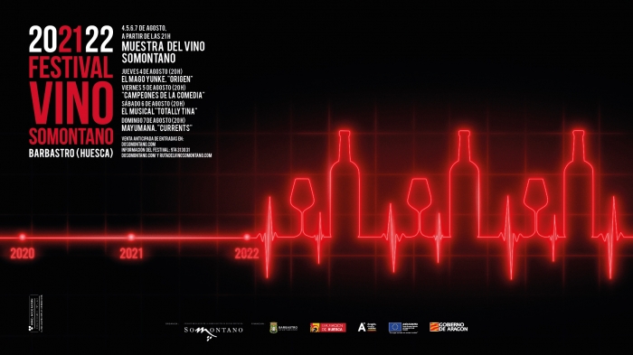 Festival vino Somontano 2021 22: Este año el festival vale por tres