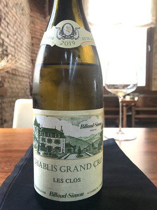 Billaud-Simon "Les CLos" Chablis Grand Cru 2019