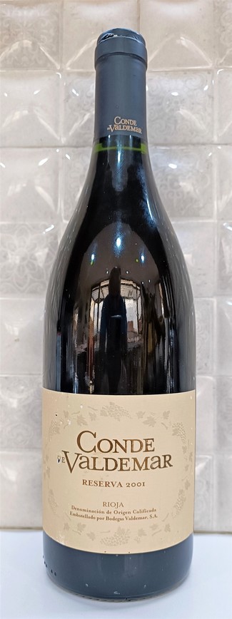 Conde Valdemar Reserva 2001