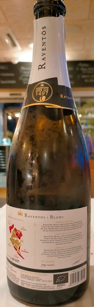 Raventós i Blanc blanc de blancs 2019