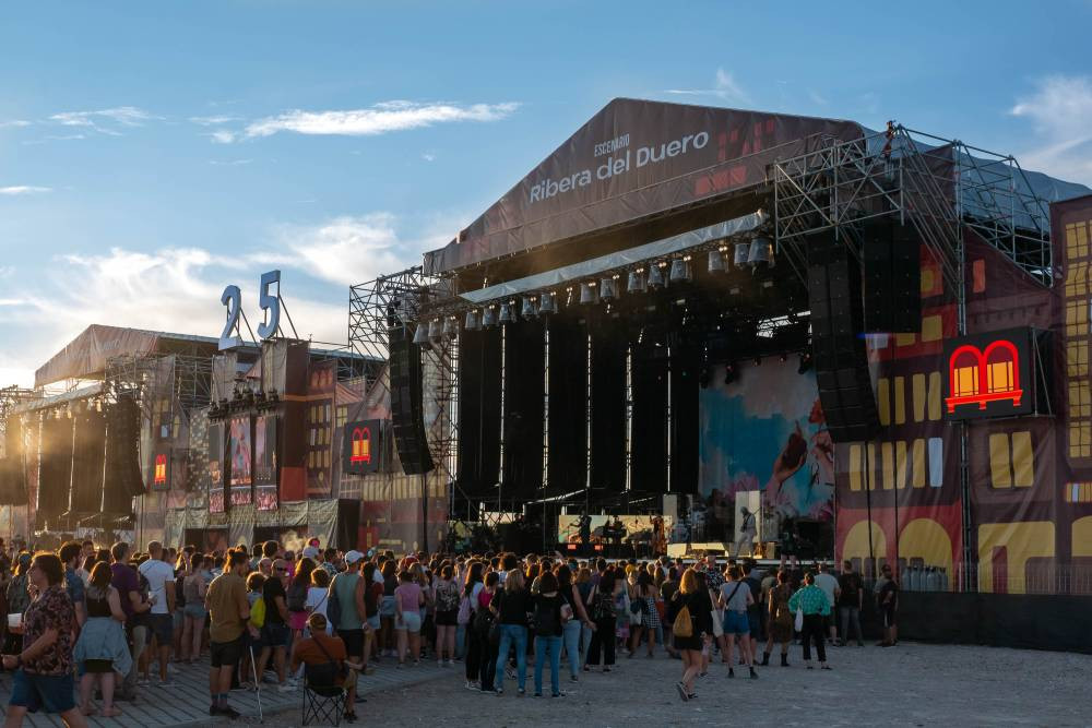 El vino de Ribera del Duero reina en el 25 aniversario de Sonorama Ribera