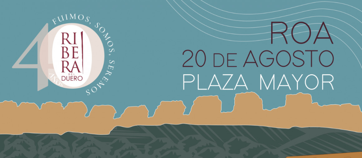 Ribera del Duero celebra en Roa su 40 aniversario al ritmo del folk de las orillas del Duero