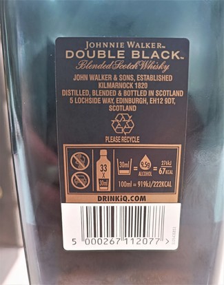 Contraetiqueta de la botella