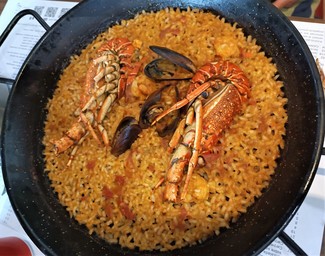 El arroz de langosta