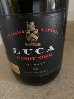 Luca Pinot noir 2018
