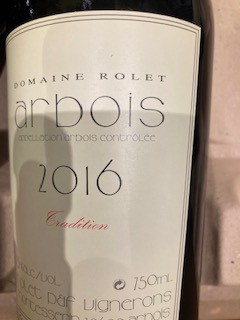 ARBOIS ROUGE TRADITION 2016