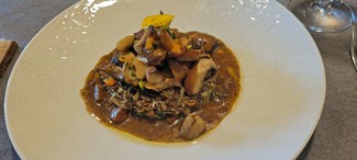 Arroz de Boletus y otras setas de temporada